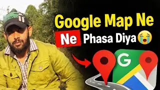 Google Map Ne Dhokha De Diya 😭😂 | Funny Road Trip Vlog