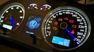 3DColorMFD / ColorMfa VW Golf mk4 R32  Needle Sweep + Led Sweep / Cluster Staging (VDO Cluster)