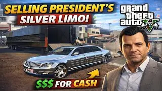 Selling President's silver limousine I GTA V GAMEPLAY #2 