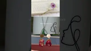 Try Our Handmade Real Preserved Flower and Leaves Botanical Jewelry  #singapore Grown Brand 📍