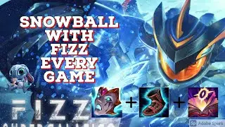 HOW TO SNOWBALL WITH FIZZ | CARRY IN RANKED SOLO QUEUE | ROAD TO CHALLENGER S11 | FIZZ VS. QUIANA