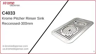 How to install Countertop milk Pitcher Rinser - C4033