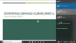 Estimating Demand Curves Part-1
