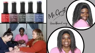 Madam Glam nail kit | vegan, cruelty free & 21 free & Ms Greyt Human Headband Wig