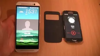 Samsung Galaxy S4 Mini+HTC M8 Incoming call &Ringing alarms at the Same Time
