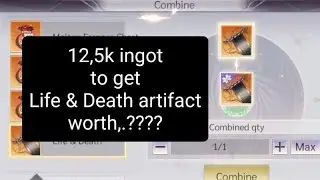 Processed get Life & Death artifact, Perfect World Vng, Perfect World Mobile