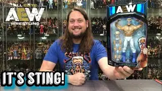 Sting AEW Unmatched Series 11 Luminaries Unboxing & Review!