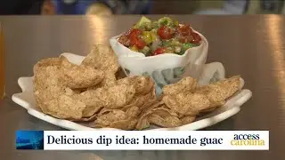 Make your own chunky guacamole