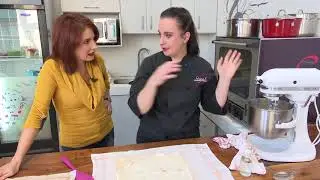 Kombuis - Chef Suzanne Crozier - Meringue-rol - 16 Aug  2017