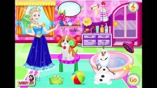cooking game video-Elsa Adopt a Pet