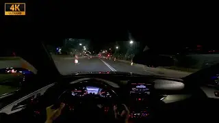 2011-2017 Audi A6 C7 - ASMR POV Night Drive (4K)
