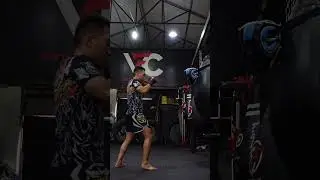 knock out combo  #muaythai #boxing #mma #kickboxing