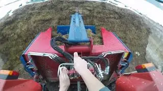Steyr 9083 mit Siloking Silokamm 2300 (Teil 1), 4k30 HD Sonderperspektive[CabView] GoPro H5