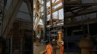 Driving Conductors on the Swamp Rig #oilandgas #drillingoperations #oilwelldrilling