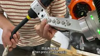Cobot Welding Machine operate video 2