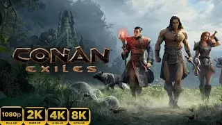 Conan Exiles FHD vs 2K vs 4K vs 8K ultra graphics settings