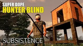 HUNTERS BLIND FINISHED p2 | Hunting Craft | Subsistence Gameplay | S2 EP22