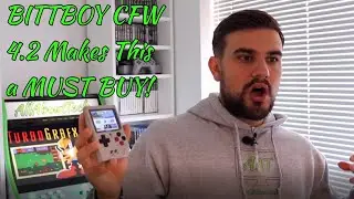 NEW Bittboy Custom Firmware 4.2 Makes This a MUST BUY! PS1 Games Playable! UI HUGELY Improved!