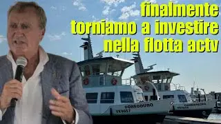 VENEZIA, PRESENTATI I NUOVI MOTOBATTELLI ACTV 