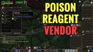 Shattrath Poison Reagent Vendor Location (WoW TBC)