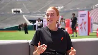 Distance runner Jane Hedengren of Timpview HS (UT) at 2024-25 Gatorade Player of the Year Awards