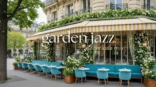 OUTDOOR TERRACE JAZZ | PEACEFUL COFFEE MOMENTS 🌿🎶 | SMOOTH