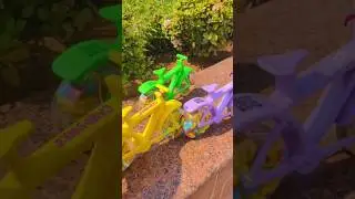 Mere papa yellow 🍭 🍬 Cycle Laye # trin Trin shorts video 🥳🥳🥳