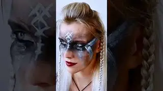 Viking warrior makeup tutorial | Halloween makeup ideas #vikinggirls #vikingmakeup #makeuptutorial