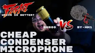 UNBOXING BUDGET MICROPHONES | BM800 vs BOYA BY MM 1