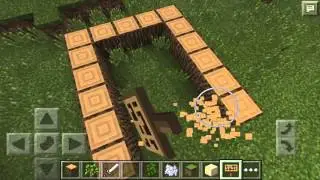 Minecraft Ep3( review on hotel)building plant wall;Washington D.C monument