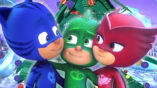 PJ Masks in Hindi - Gekko Saves Christmas&nbsp;- हिंदी Kahaniya - Hindi Cartoons for Kids