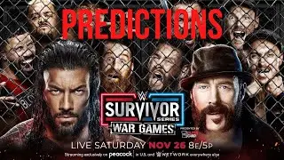WWE Survivor Series Wargames 2022 Predictions