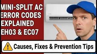 EH03 & EC07 Error Codes Explained: Causes, Fixes and Prevention Tips for Mini-Splits Air Conditioner