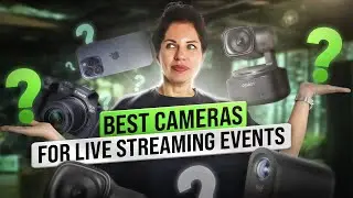 Best Cameras for Live Streaming Events