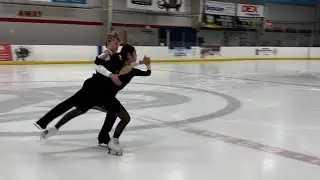 2023 Pre-gold Ice Dance Test (Virtual) - Blues - Caitlin Kim