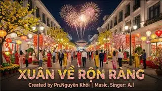 Xuân Về Rộn Ràng 🌸 | Nhạc Xuân EDM Mạnh | Nhạc Tết Remix Sôi Động