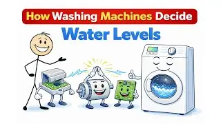 Washing Machine Paani Kaise Decide Karti Hai? | How Washing Machines Decide Water Levels