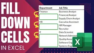 3 Ways to Easily Fill Down Values in Excel Like a Pro 🏆