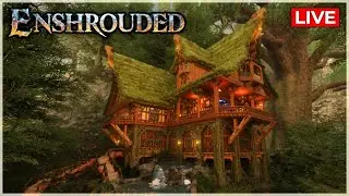 My Most Detailed Enshrouded Build So Far! - Finishing the Tavern