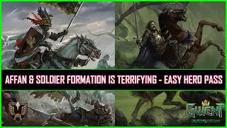 Gwent | Affan & Soldier Formation Is Terrifying - Easy Hero Pass!
