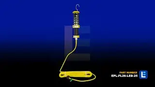 Explosion Proof Compact LED Handlamp - Class I, Div. I - 25' SOOW Cord - 5 Watt LED - 400 Lumen