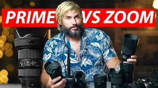 Prime Lenses vs Zoom PART 1-REAL Practical advice on Benefits when & where to use primes or zooms.