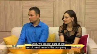 Endavans on the exciting IT industry in a Macedonian TV show