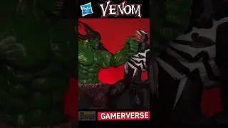 Hulk vs Venom Gamerverse Marvel Legends #shorts