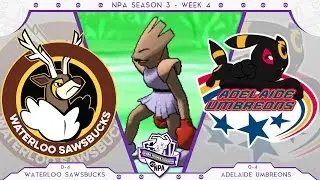 NPA S3W5 Waterloo Sawsbucks vs Adelaide Umbreons | National Pokemon Association