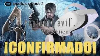 RESIDENT EVIL 4 VR?! RESIDENT EVIL SHOWCASE🎮 | RESIDENT EVIL 4 OCULUS QUEST 2 NOVEDADES -REACCI&Oacute;N