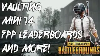 September Patch Notes! (Vaulting, Foggy weather, Mini 14 and more!) - PLAYERUNKNOWNS BATTLEGROUNDS