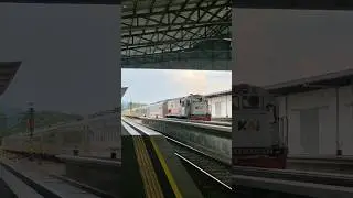 KA Sawunggalih siang masuk Sta Gombong #kai121 #keretaapi #kereta #sepur #daop5 #gombong #kebumen