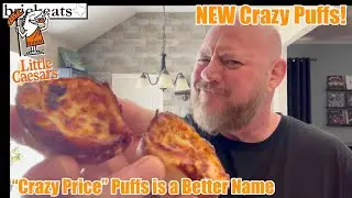 Little Caesars NEW Crazy Puffs REVIEW- Too Small For the Price? brickeats