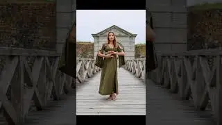 Embrace the Goddess in our Meave Celtic Dress